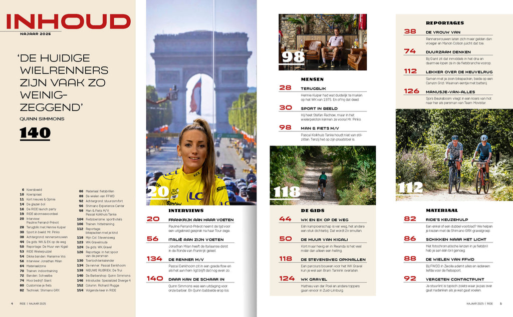 Bestel nu de Najaarsgids van RIDE Magazine (2025) over het wielernajaar