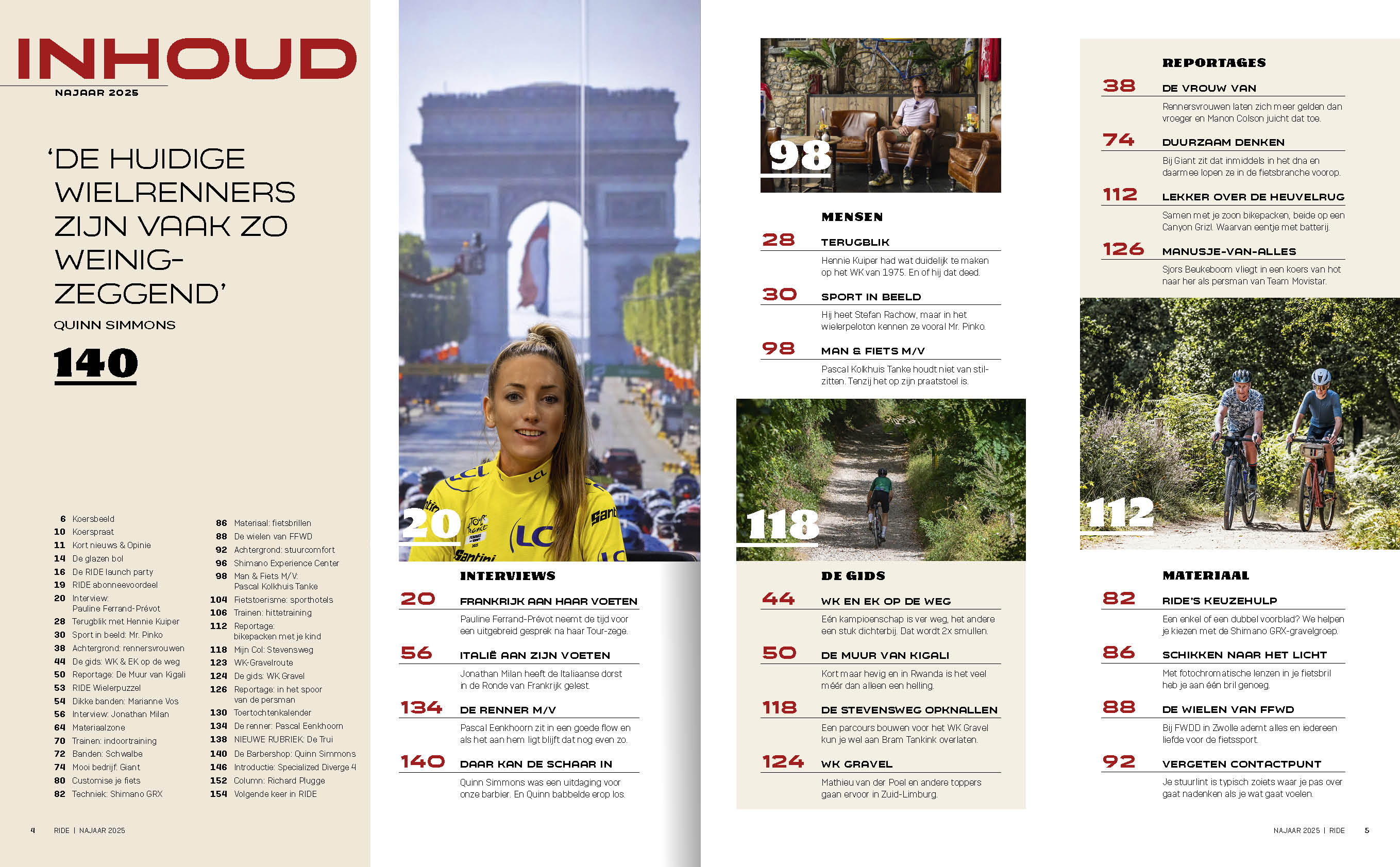 Bestel nu de Najaarsgids van RIDE Magazine (2025) over het wielernajaar