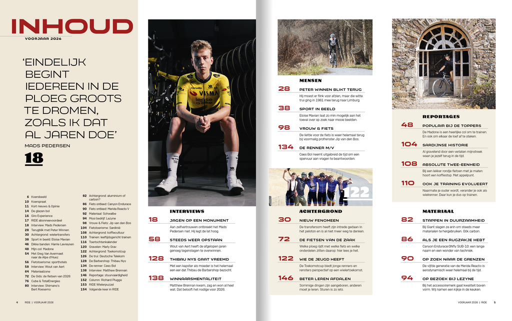 Bestel nu de Voorjaarsgids 2026 van RIDE Magazine