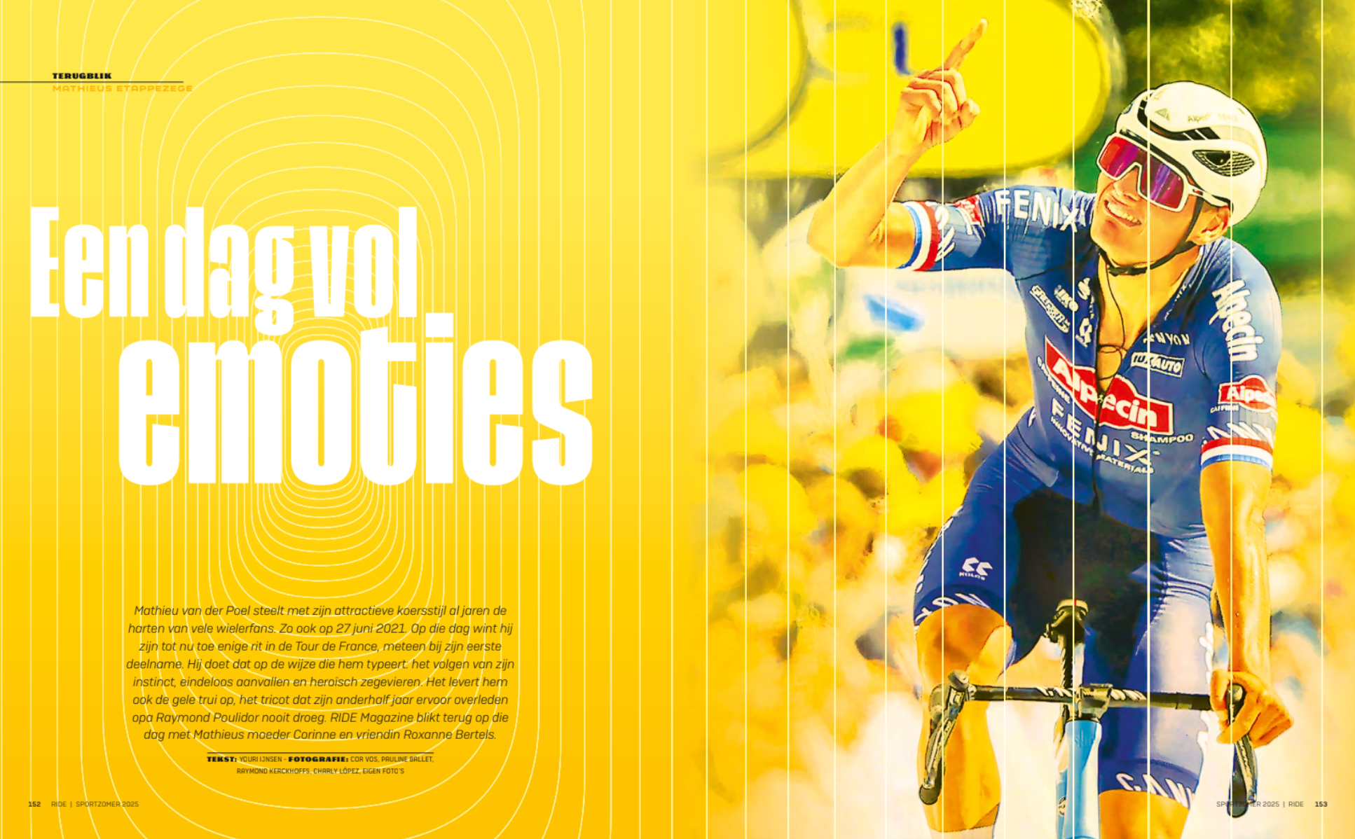 Bestel nu de Zomergids van RIDE Magazine (2025) over de Tour de France