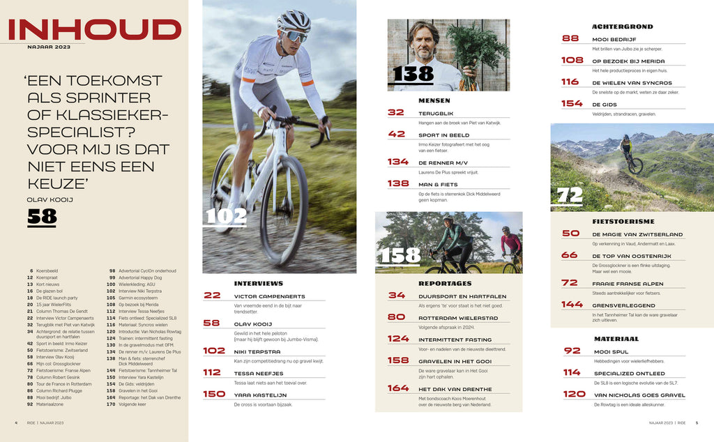 Bestel de Najaarseditie van RIDE Magazine (2023)