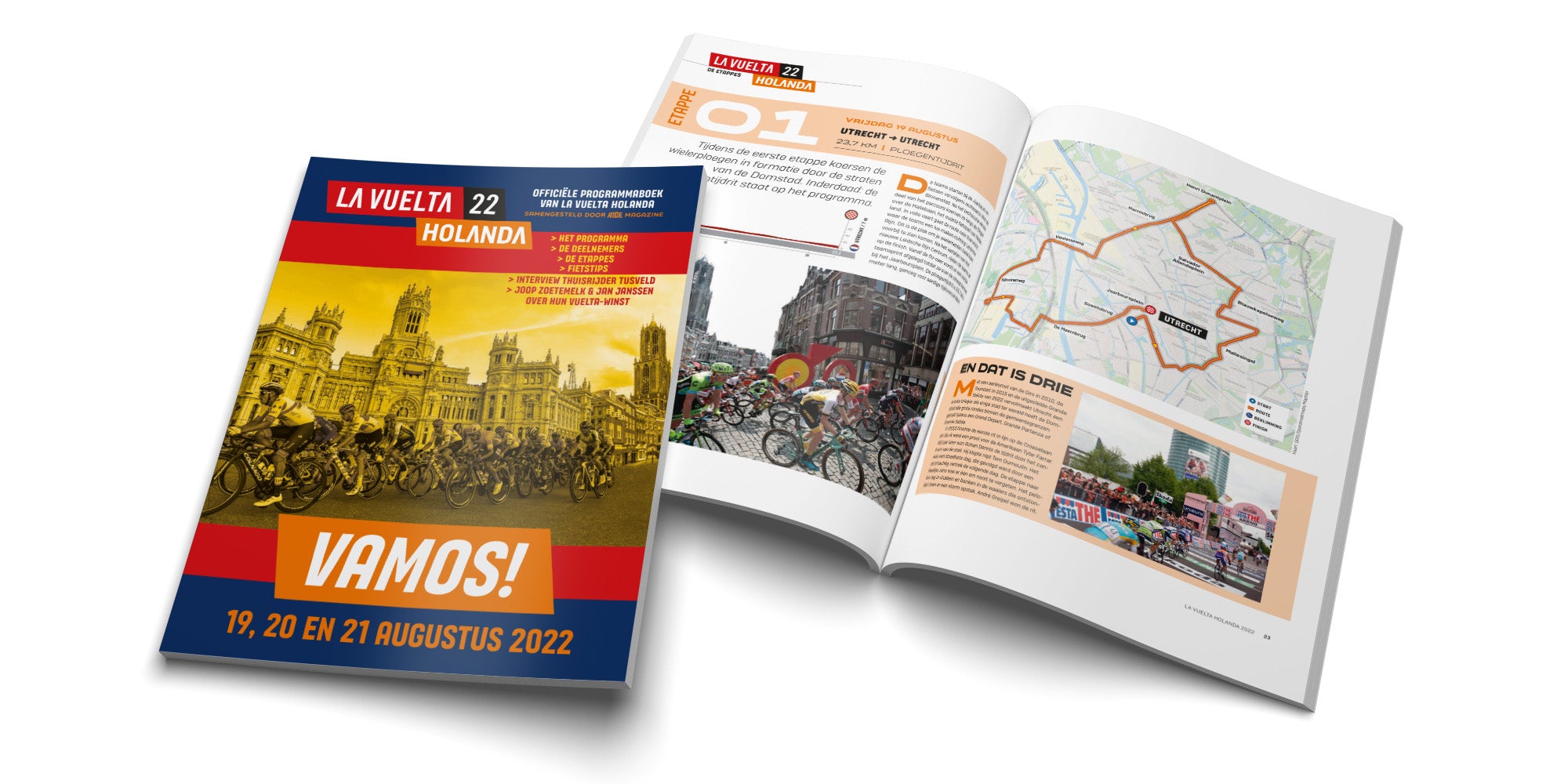 Bestel nu de RIDE La Vuelta Holanda-gids